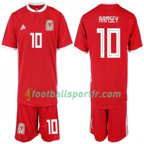 Tenue Pays de Galles RAMSEY 10 Enfant Domicile 2018-2019 Maillot de Foot
